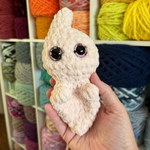 Handmade Crochet Mini Will'O whisp plush